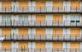 Derelict council flats in poor housing estate in Glasgow