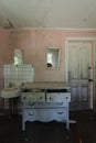 Derelict Bedroom with Sink + Dressers - Abandoned Cottage - Catskill Mountains, New York