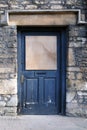 Derelict House Front Door Royalty Free Stock Photo