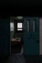 Derelict Inmate Cell with Clothes Inside - SCI Cresson Prison / Sanatorium - Pennsylvania