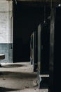 Derelict Locker Room - Abandoned Iron Processing Factory - New York