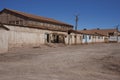 Derelict mining town in the Atacama Desert, Chile