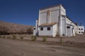 Derelict mining town in the Atacama Desert, Chile