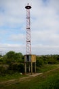 Derelict navigation tower Royalty Free Stock Photo