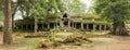 Derelict North Entrance, Ta Prohm Temple, Angkor Wat, Cambodia Royalty Free Stock Photo