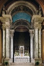 Derelict Ornate Sanctuary + Marble Altar - Abandoned St. Mark Church - Cincinnati, Ohio