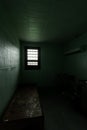 Derelict Prison Cell - Restricted Housing Unit - Abandoned Cresson Prison / Sanatorium - Pennsylvania Royalty Free Stock Photo