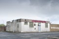 Derelict pub business closed in Glasgow ghetto Royalty Free Stock Photo