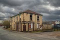 Derelict pub on Sutton Road near to Morrisons in Sutton, St Helens Royalty Free Stock Photo