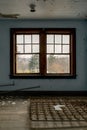 Derelict Room & Box Spring - Abandoned Alderson Academy - West Virginia