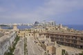 St Elmo Fort in the ancient city of Valetta in Malta