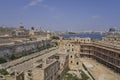 St Elmo Fort in the ancient city of Valetta in Malta