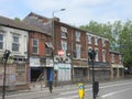 Derelict terrace - Walsall  UK Royalty Free Stock Photo