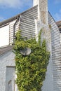 Derelict wrecked abandoned home