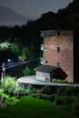 Evening on a lonely road in China