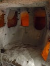 Derinkuyu underground city is an ancient multi-level cave city in Cappadocia, Turkey