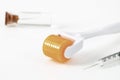 Derma roller for medical micro needling therapy Royalty Free Stock Photo