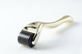 Derma roller for medical micro needling therapy. Royalty Free Stock Photo