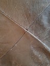 Dermantin. Worn leather patches. Antique leather upholstery. Worn leather texture Royalty Free Stock Photo
