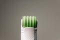 Dermaroller for mesotherapy. The fixture makes anti aging dermis roller. Facial treatment needles Royalty Free Stock Photo