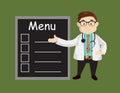 Dermatologist Doctor - Presenting Menu List