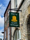 Derry Craft Village Sign