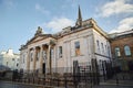 Derry, Londonderry. The white sandstone Bishop Street Courthouse in Derry