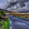 The Derryveagh mountains Royalty Free Stock Photo