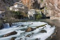 Dervish house or Tekke with waterfalls in Blagaj, Bosnia Royalty Free Stock Photo