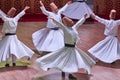 Dervish spirituality ceremony in Mevlana culture center. Sema. Konya, Turkey