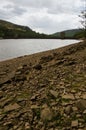Derwent dam over Derwent reservoir Royalty Free Stock Photo