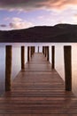 Derwent Jetty Royalty Free Stock Photo