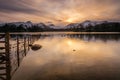 Derwent Water and Catbells Royalty Free Stock Photo