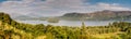 Derwent Water Panorama Royalty Free Stock Photo