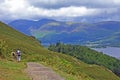 Derwentwater from Catbells Royalty Free Stock Photo