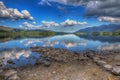 Derwentwater the Lake District Cumbria England uk Royalty Free Stock Photo