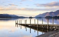 Derwentwater Landing Stage Royalty Free Stock Photo