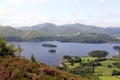 Derwentwater from Walla Rigg Royalty Free Stock Photo