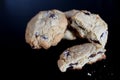 Des biscuits aux pÃÂ©pites de chocolat dÃÂ©licieux