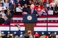 Vice President Mike Pence at Rally Royalty Free Stock Photo