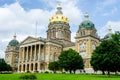 Des Moines Iowa State Capitol Royalty Free Stock Photo