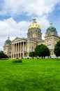 Des Moines Iowa State Capitol Royalty Free Stock Photo