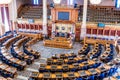 Des Moines Iowa State Capitol Senate Room Royalty Free Stock Photo