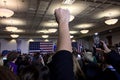 Senator Elizabeth Warren Speaking To Supporters In Iowa