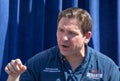 Florida Republican Governor Ron DeSantis Politicial Candidate Speaking at the Iowa State Fair in Des Moines, Iowa, United States