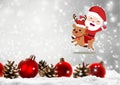 Desain tanpa judul - 1Merry Christmas background decorated. Christmas card as Merry Christmas greeting