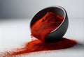 Paprika Powder Spill Royalty Free Stock Photo