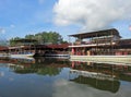 Bandar Penawar seen from Sungai Lebam River