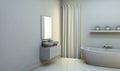 Desaturated Bathroom Interior