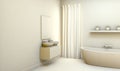 Desaturated Bathroom Interior